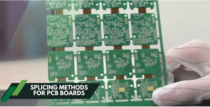 Double-sided PCB panel held by perforated tabs ready for depanelization