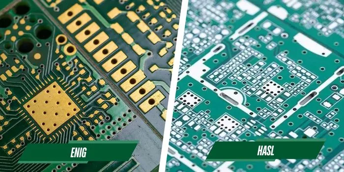 HASL vs ENIG PCB Samples