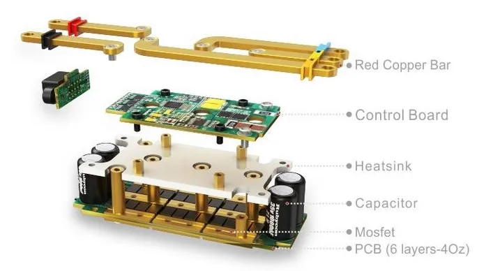 high power pcb design structure