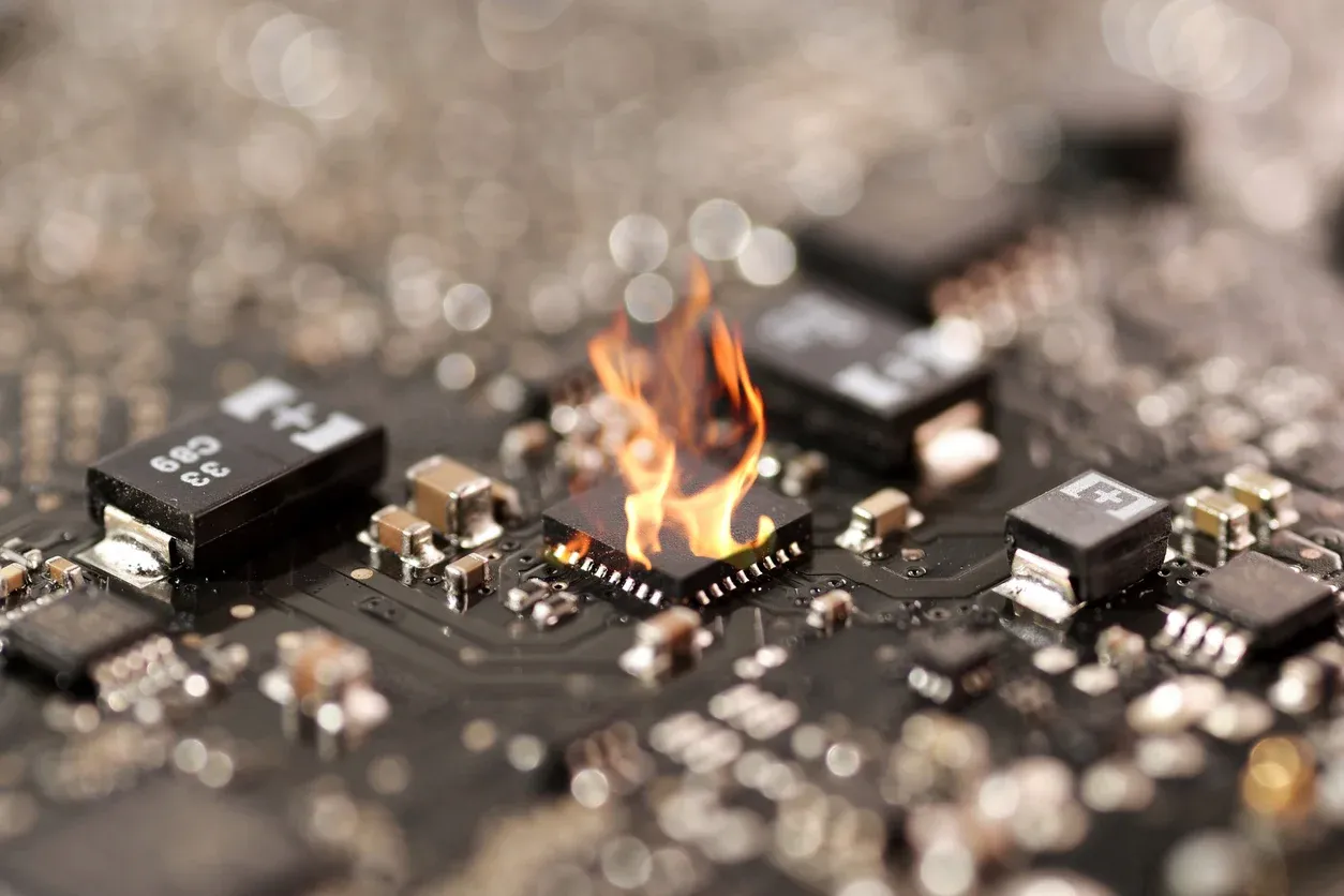 Identifying common PCB problems like a short circuit or broken trace during testing
