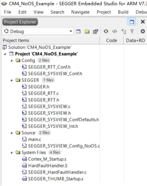 SystemView project files