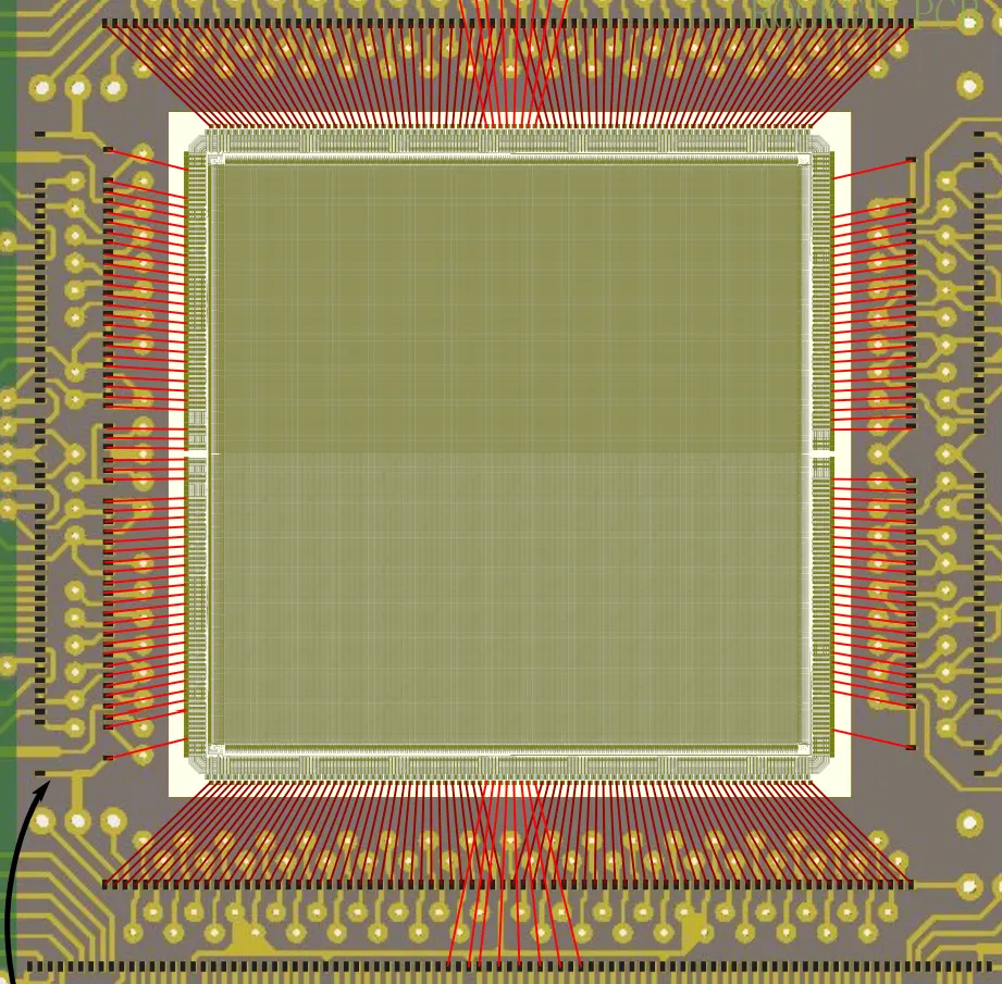Semiconductor chip with soft gold plating for wire bonding applications