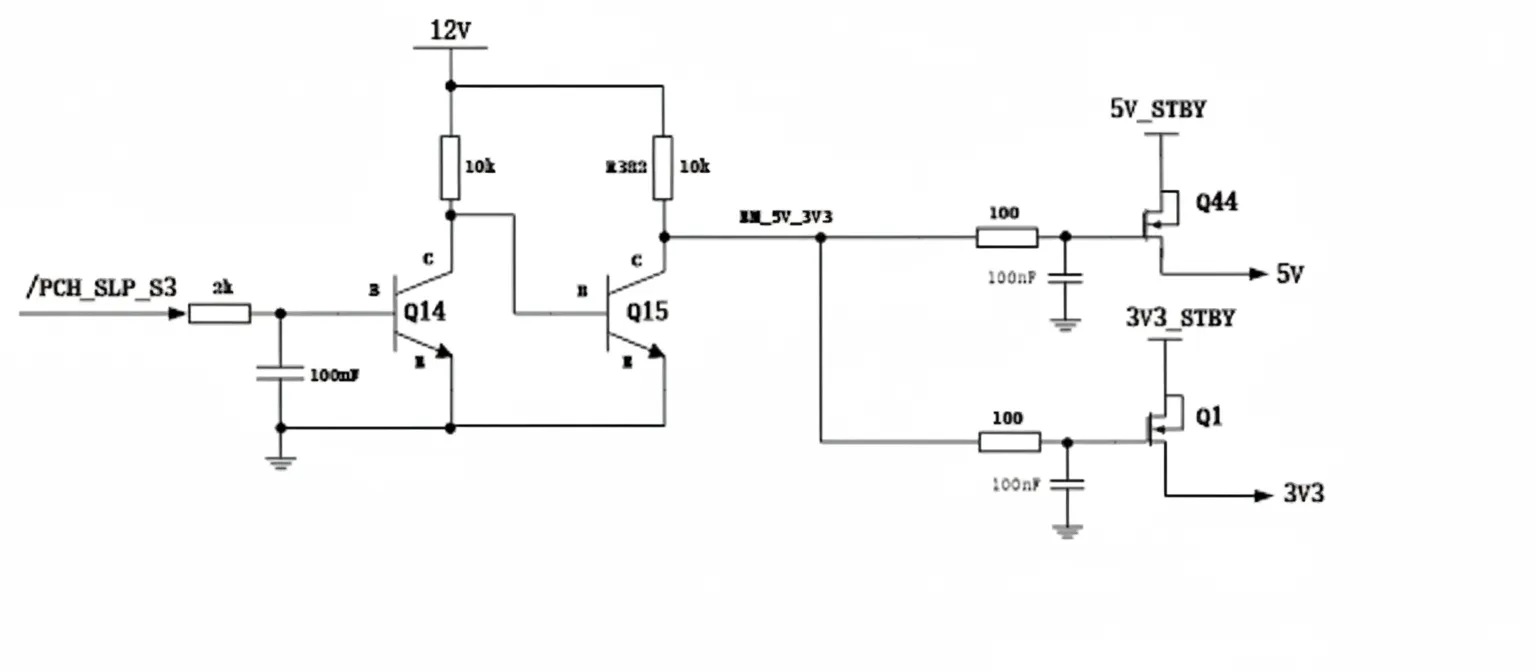 CE leakage for transistor Q15