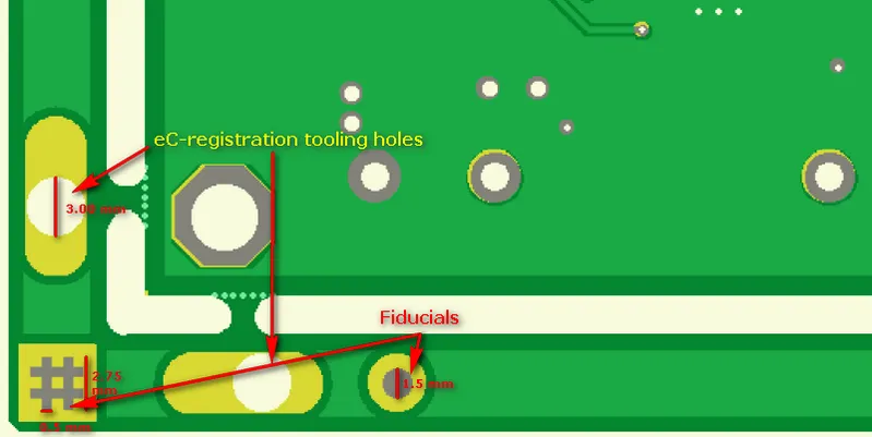 tooling holes