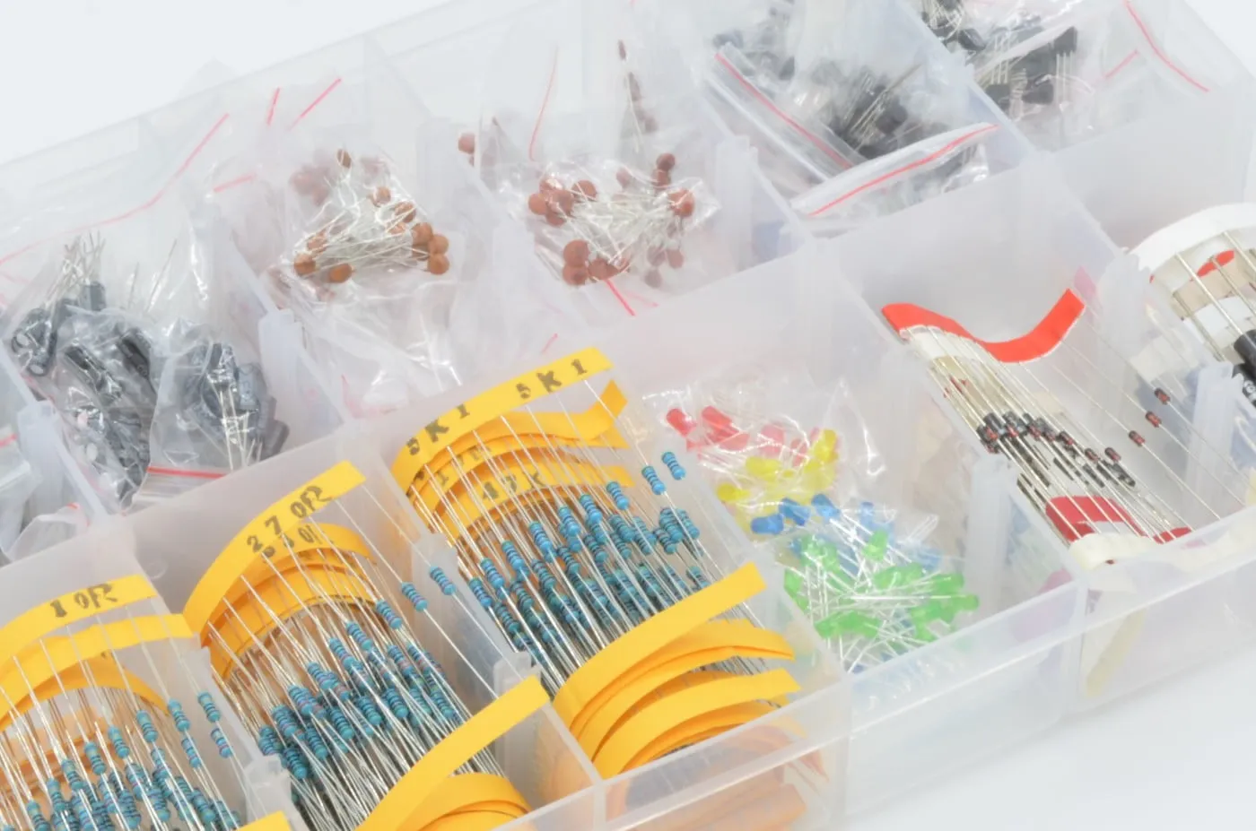 Assorted hobby electronics components kit