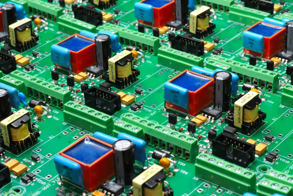 PCB layout optimized for thermal management to enhance resistor stability