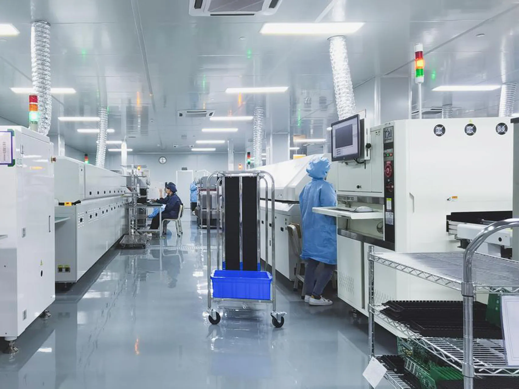 Energy-efficient PCB manufacturing facility for reduced carbon footprint
