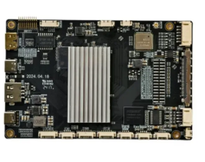 Retail display unit with integrated PCB for digital signage