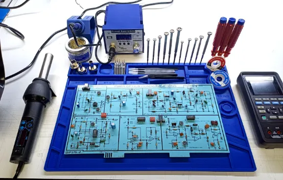 PCB rework station setup for beginners