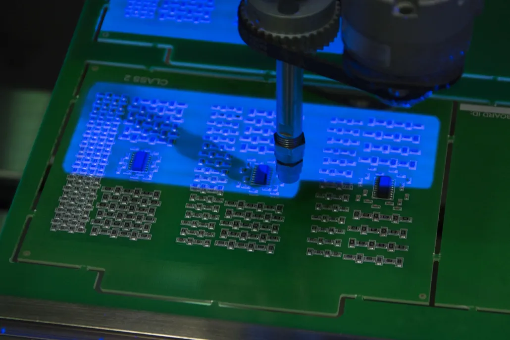pcb under uv