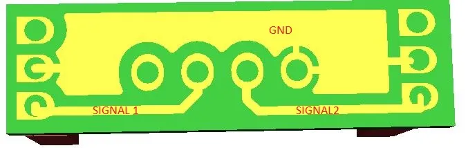 PCB with copper pour for grounding and EMI reduction
