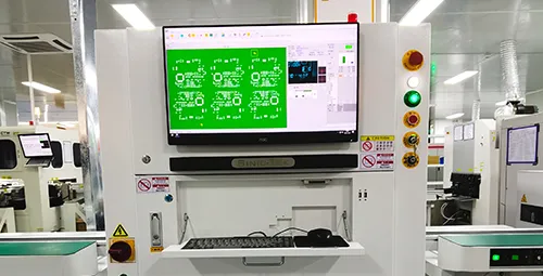 Automated optical inspection of solder paste application on PCB