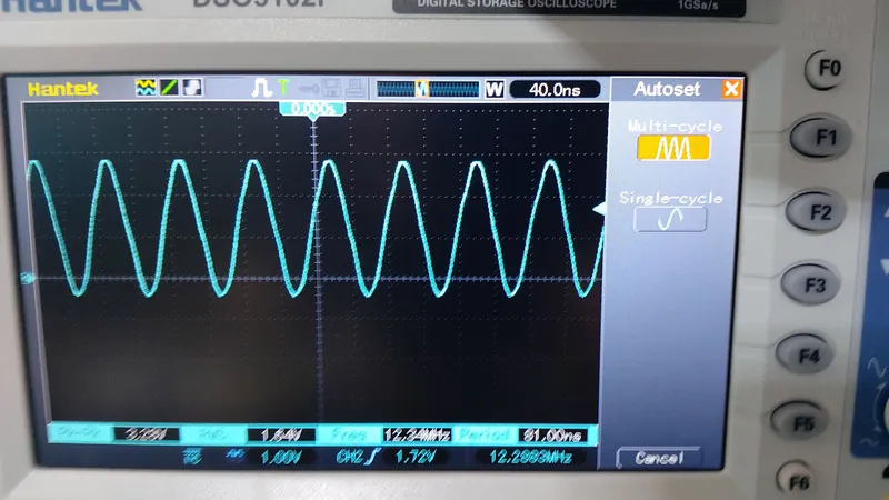 Oscilloscope Waveform  