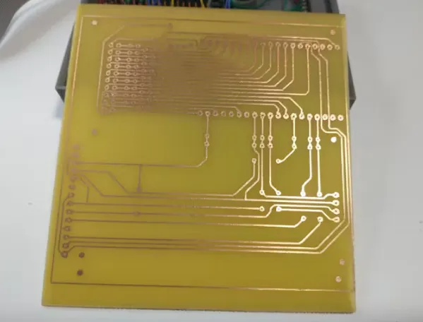 Manufacturing process of Heavy Copper PCB with lamination and etching stages