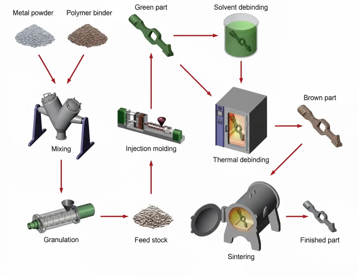 MIM parts examples