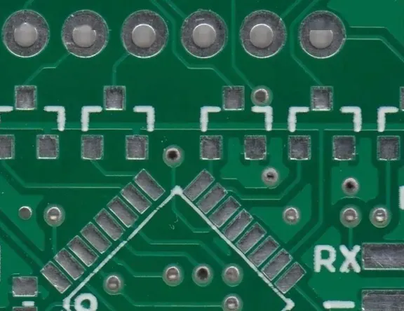 PCB creation component layout for micro SMD design.