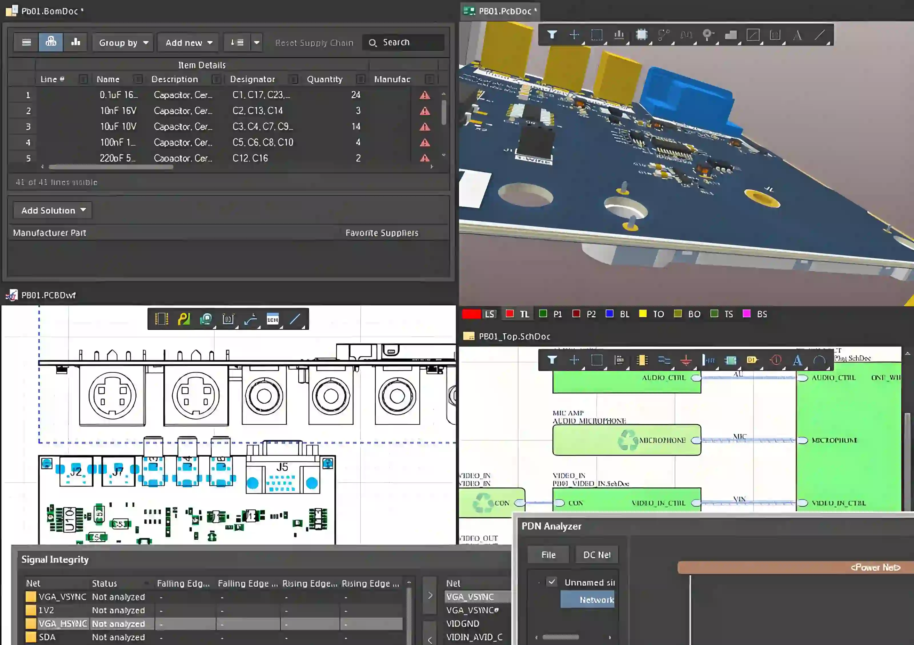 Checklist of key features for affordable PCB CAD tools.