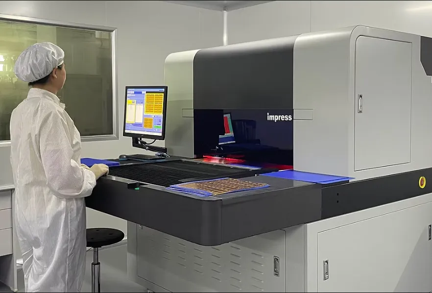 Flex PCB Quality Control Inspection Station