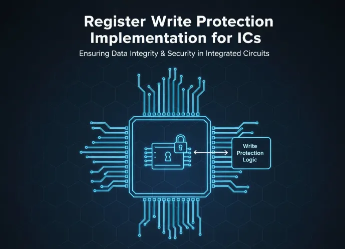 Register Write Protection Implementation for ICs