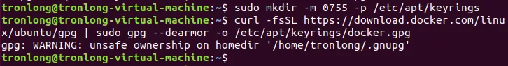 Add Docker GPG key