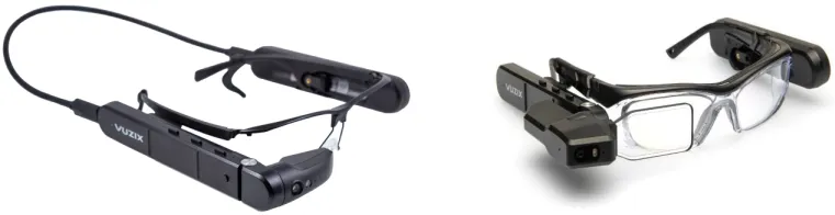 Vuzix M400 and M4000 examples