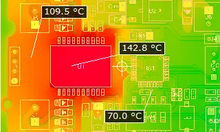 Thermal simulation of vending machine PCB for safety design