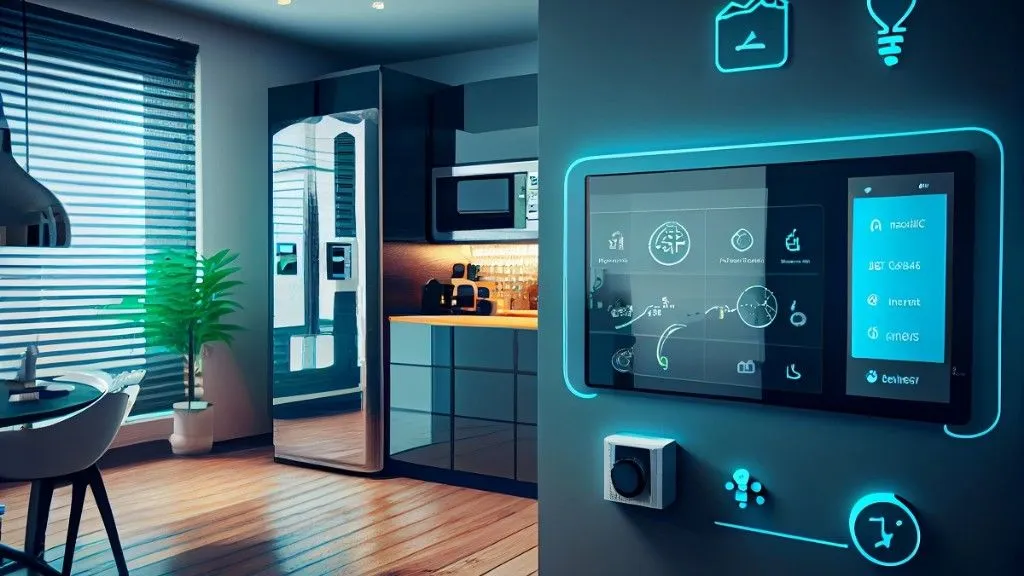 Hotel room control panel with smart devices for OTA updates