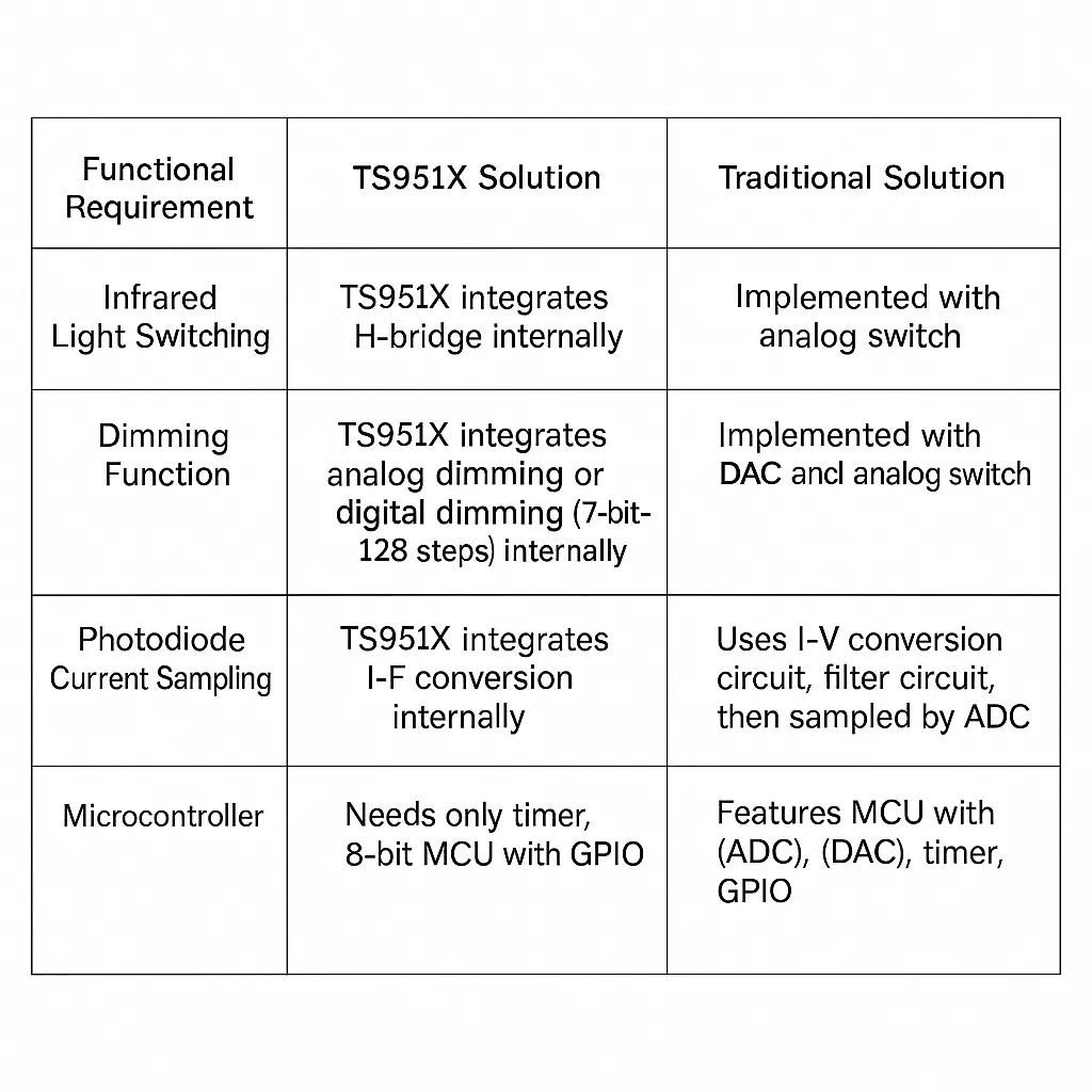 TS9514 series pulse oximeter chip overview
