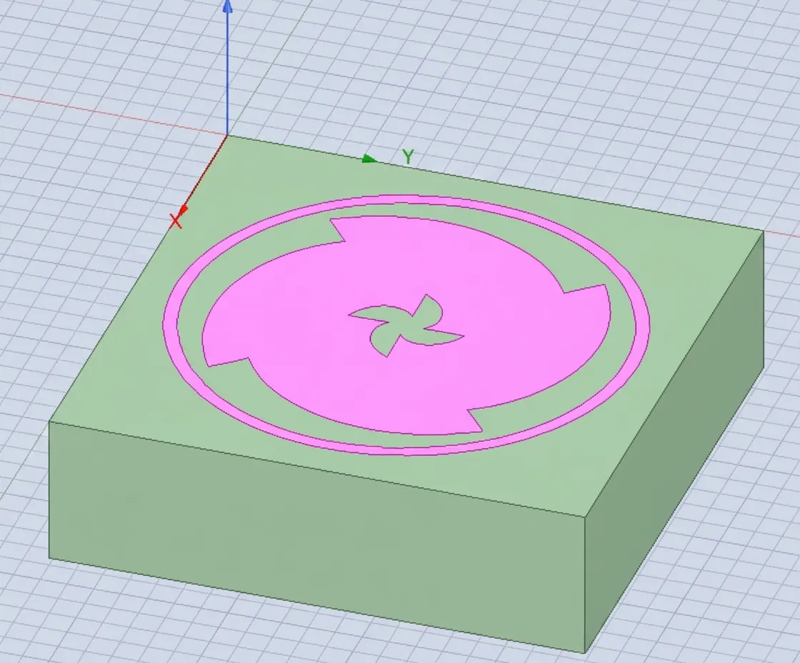 Planar Reflectarray Antenna Co-simulated with MATLAB and HFSS