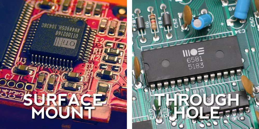 SMD and Through-Hole PCB Comparison