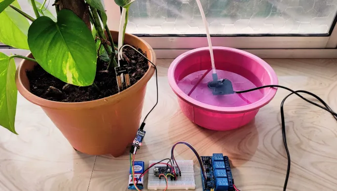 DIY Plant Monitoring System Using a Custom PCB and Arduino