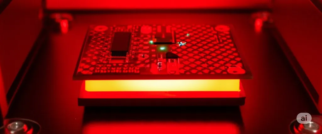 PCB with PTH connections under extreme temperature testing