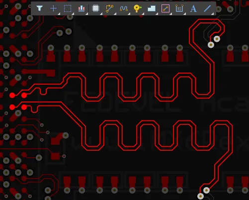 High-Frequency PCB Signal Path