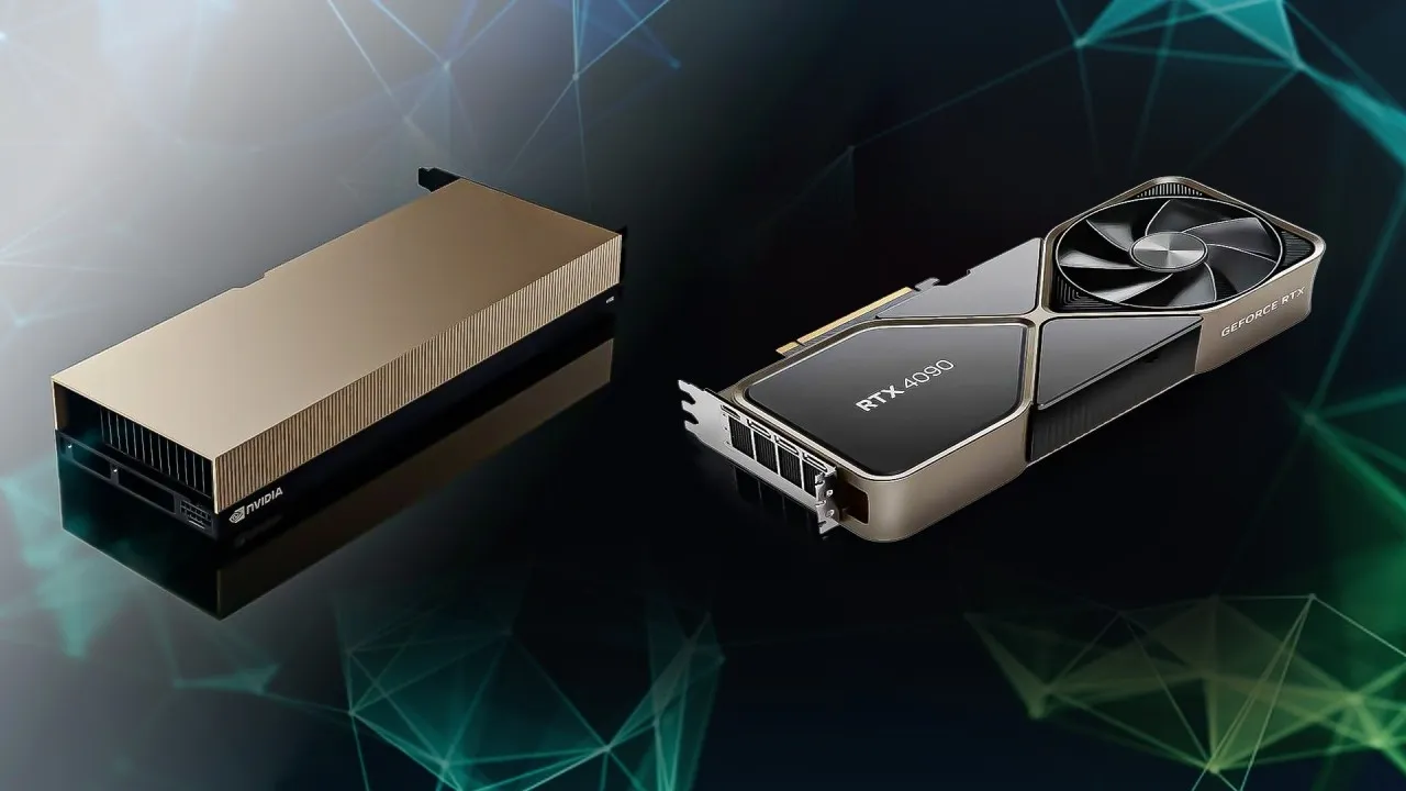 Why A100/H100 Beat RTX 4090 for Large-Model Training