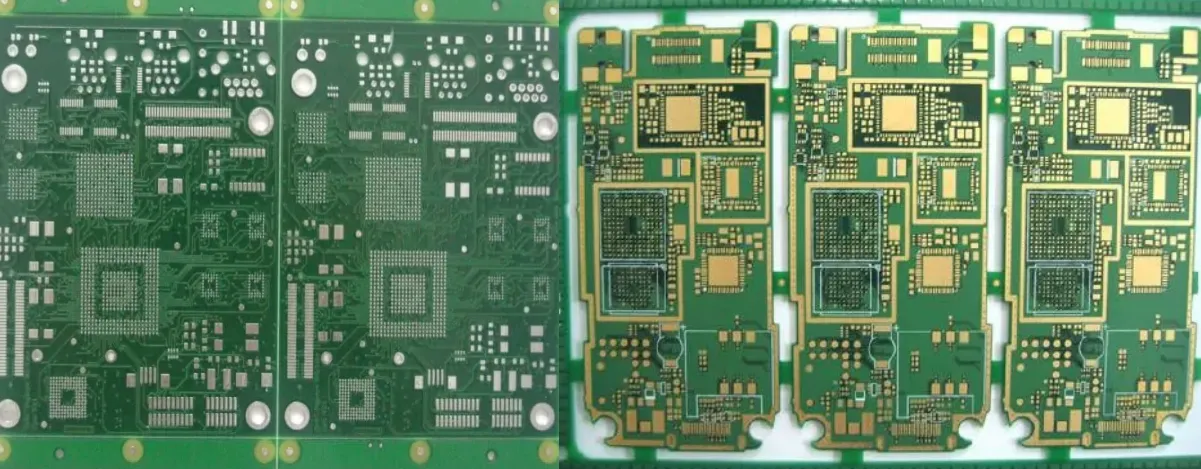 Comparison of Immersion Silver vs ENIG surface finishes on PCB