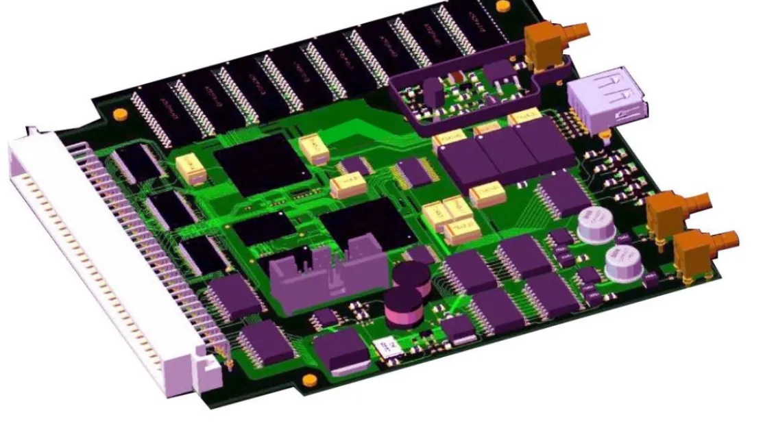 3D component placement and HDI technology in small PCB design