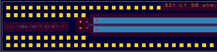 Impedance Test Coupons on PCB Panel