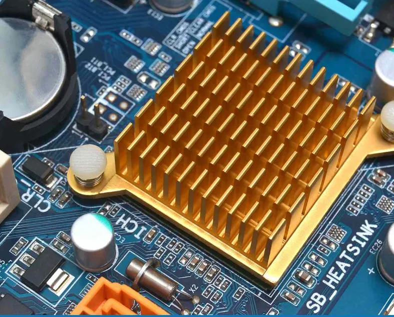 High-Tg PCB layout optimized for heat dissipation with copper heat spreaders