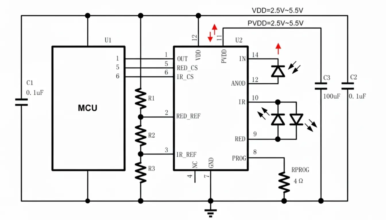 TS9514 application schematic