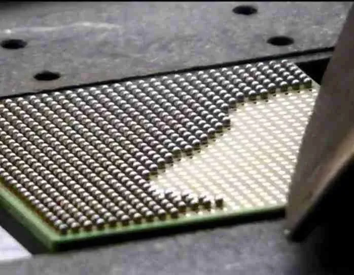 Applying flux to BGA pads during rework