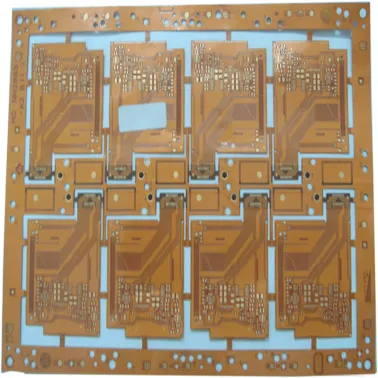 Flex PCB Panel Before Depaneling