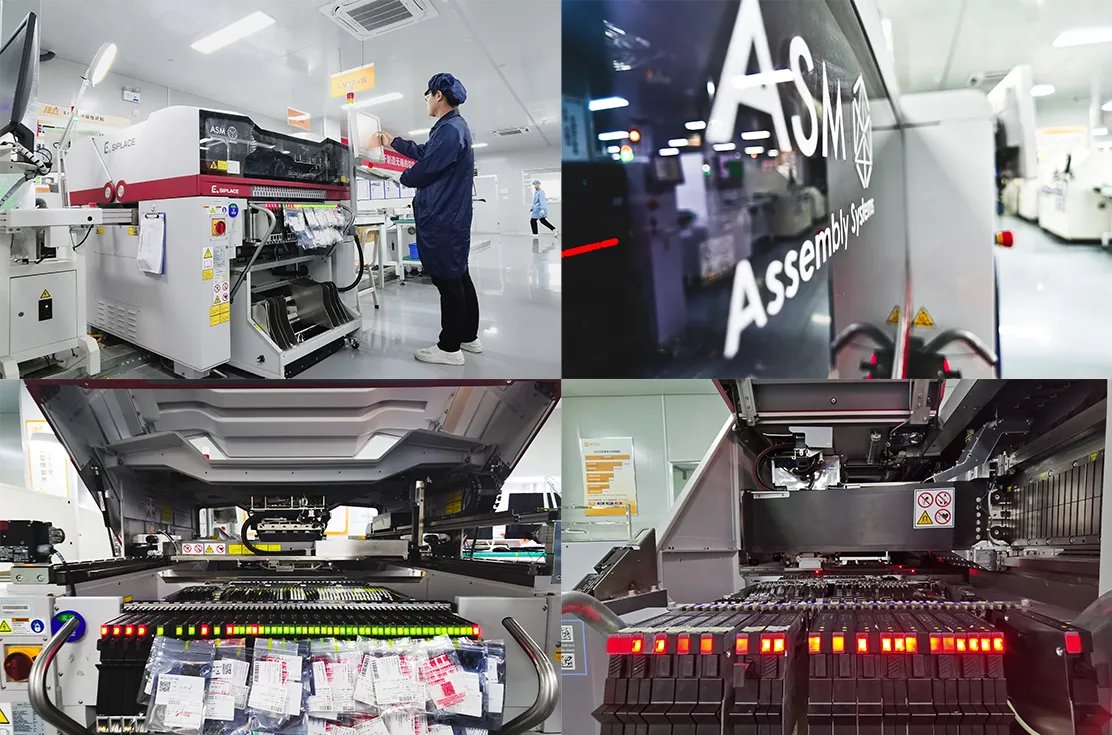 High-speed pick-and-place machine for SMT PCB assembly