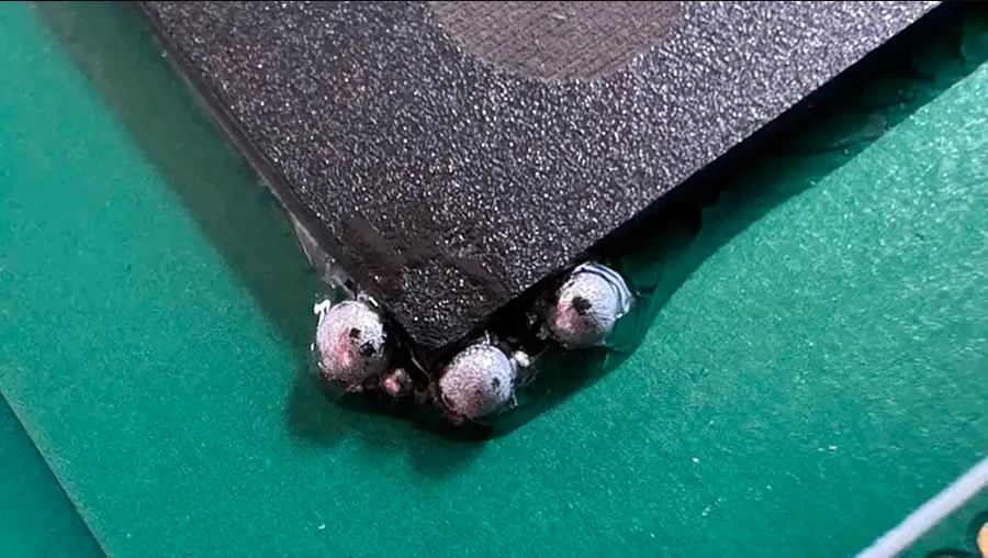 Solder Ball Formation on Different Finishes