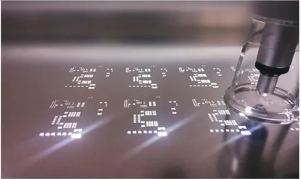 Laser cutter settings for cutting Mylar and acrylic PCB stencils