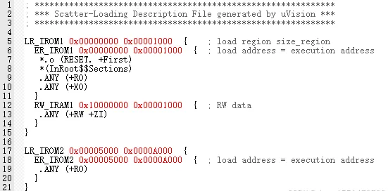 Deep Dive into MDK Scatter-Loading Files