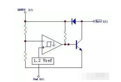 Internal block diagram of the MC34064