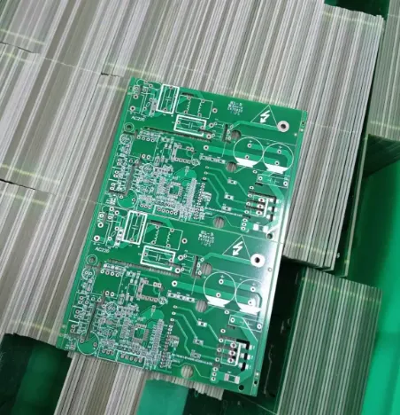 Fully cleaned PCB after rework, ready for operation