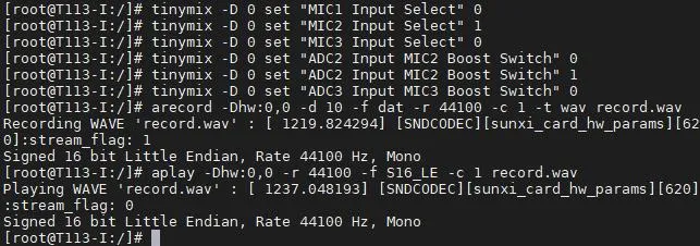 Record and playback using headset microphone