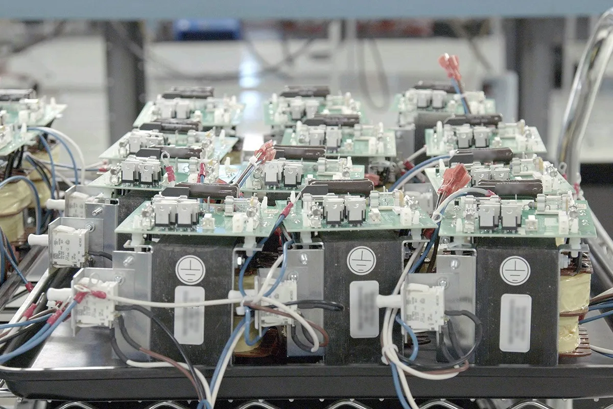 Aerospace PCB assembly line