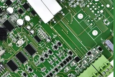 "Clean assembled PCB meeting industry cleanliness standards."